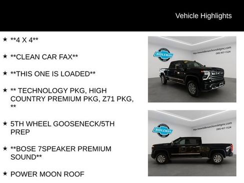 Used 2024 Chevrolet Silverado 3500 High Country w/ High Country Premium Package image 10