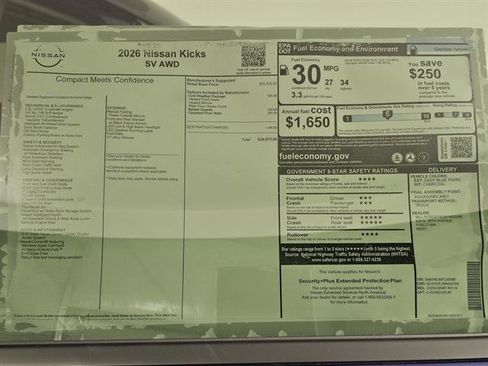 New 2026 Nissan Kicks SV w/ Cold Weather Package image 41