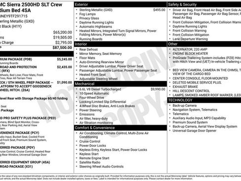 New 2026 GMC Sierra 2500 SLT w/ SLT Premium Package AWD/4WD image 4