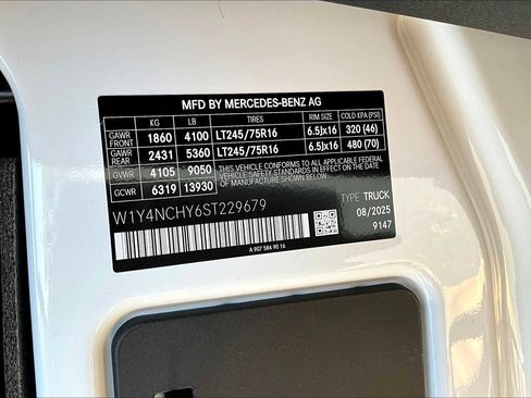 New 2025 Mercedes-Benz Sprinter 2500 image 18