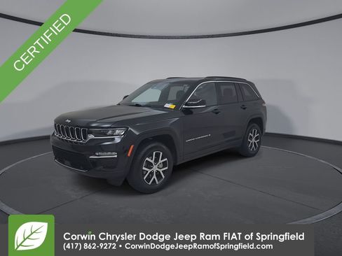 Certified 2025 Jeep Grand Cherokee Limited w/ Luxury Tech Group II AWD/4WD image 7