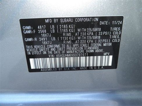 Certified 2025 Subaru Crosstrek 2.5i Limited w/ Popular Package #3A image 23