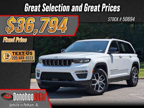 Used 2024 Jeep Grand Cherokee Limited w/ Luxury Tech Group II RWD image 1