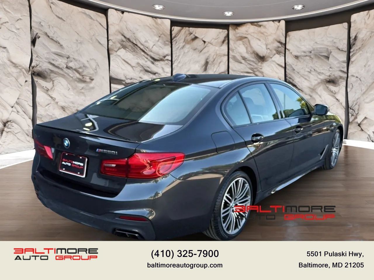 Used 2020 BMW M550i xDrive w/ Executive Package AWD/4WD image 5
