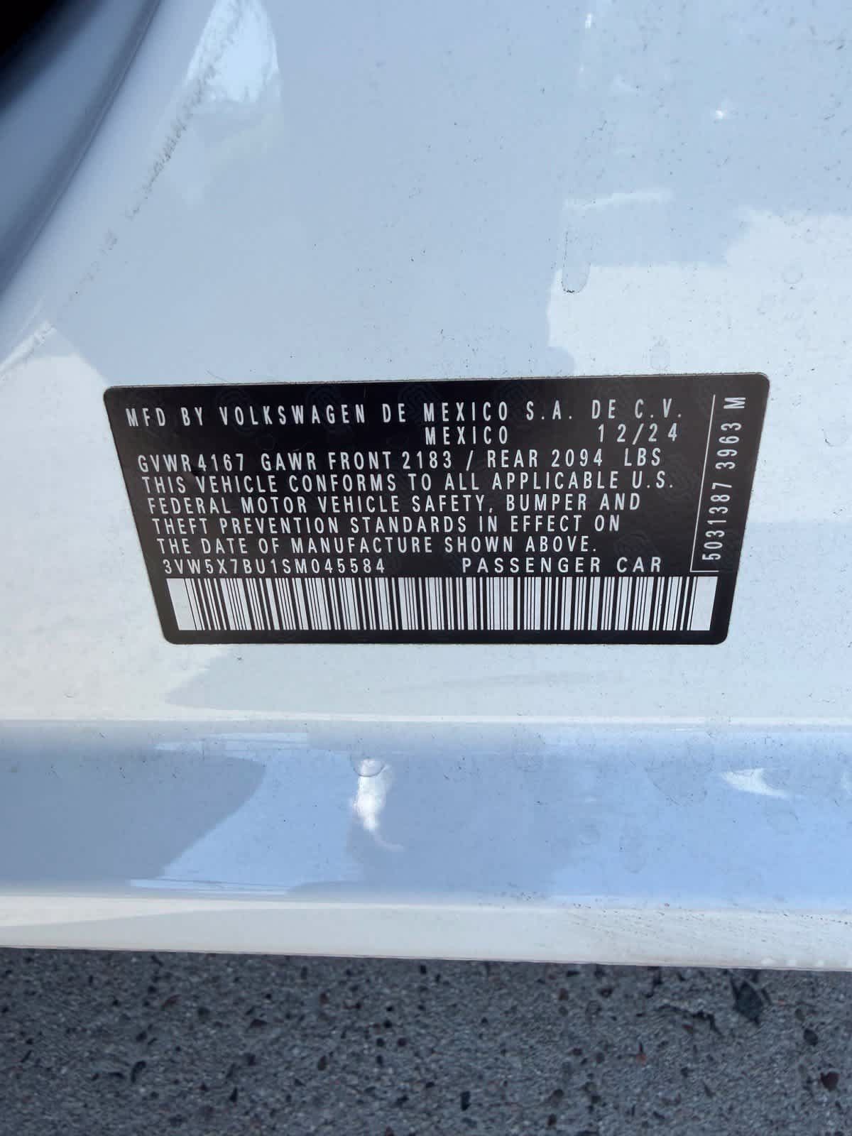Used 2025 Volkswagen Jetta S FWD image 23