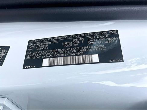 New 2026 Volvo XC90 T8 Ultra w/ Lounge Package AWD/4WD image 36