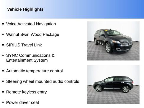 Used 2014 Lincoln MKX AWD w/ Equipment Group 102A image 2