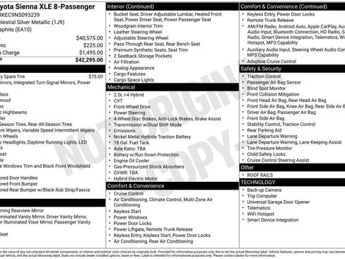 Used 2022 Toyota Sienna XLE FWD image 13