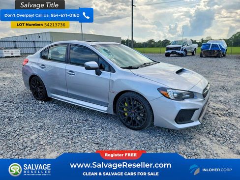 Used 2019 Subaru WRX STI Limited w/ Popular Package #3 AWD/4WD image 5