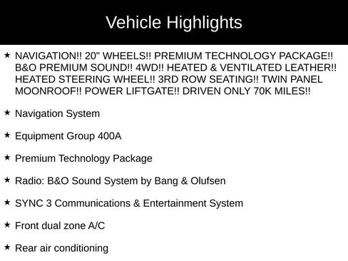 Used 2020 Ford Explorer ST w/ Premium Technology Package AWD/4WD image 34