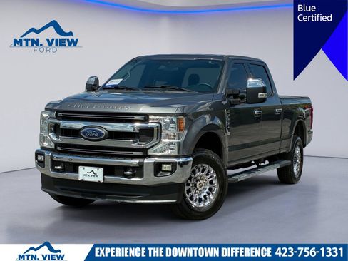 Certified 2021 Ford F250 XLT w/ XLT Premium Package AWD/4WD image 1