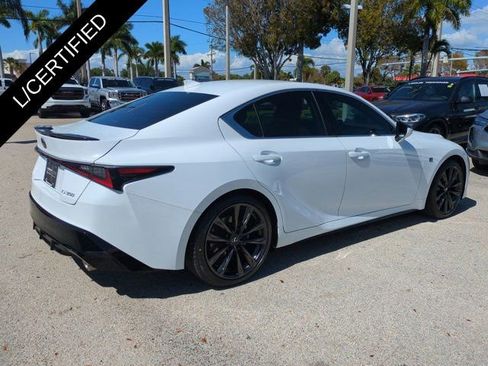 Certified 2024 Lexus IS 350 F Sport w/ Accessory Package 2 RWD image 4