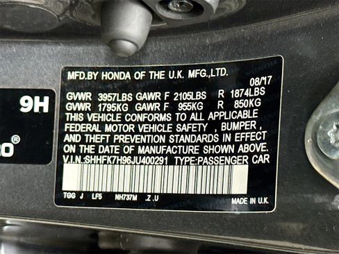 Used 2018 Honda Civic Sport Touring image 34