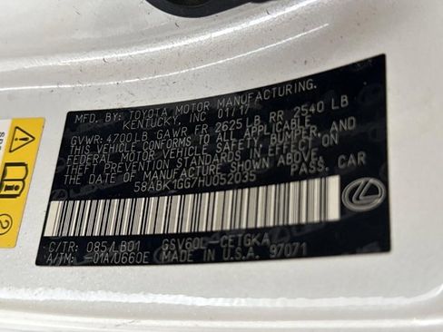 Used 2017 Lexus ES 350 w/ Luxury Package FWD image 29