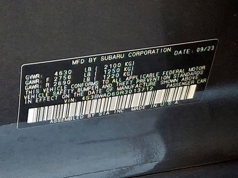 Certified 2024 Subaru Legacy Premium AWD/4WD image 28
