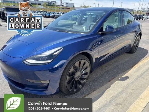 Used 2023 Tesla Model 3 Performance AWD/4WD image 3