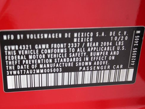 Used 2021 Volkswagen GTI SE FWD image 82