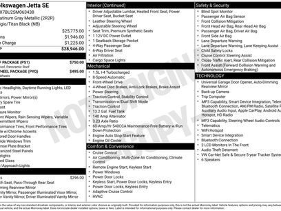Used 2025 Volkswagen Jetta SE w/ Sunroof Package