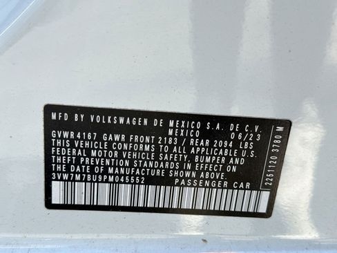 Used 2023 Volkswagen Jetta SE w/ Panoramic Sunroof Package FWD image 24