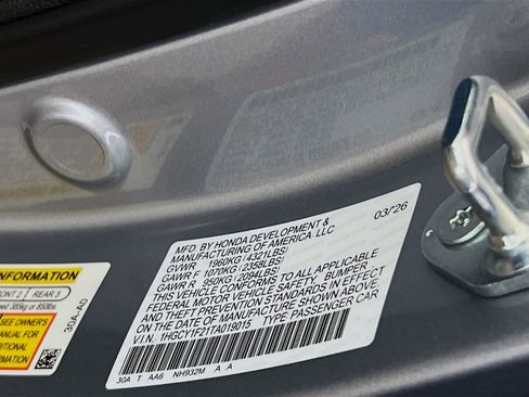 New 2026 Honda Accord LX image 22