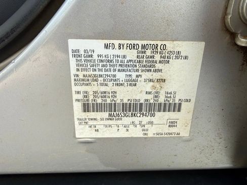 Used 2019 Ford EcoSport SE image 30