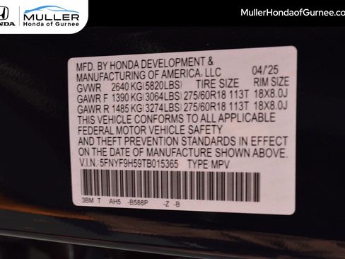 Certified 2026 Honda Passport TrailSport image 38