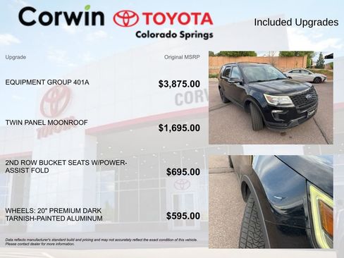 Used 2018 Ford Explorer Sport w/ Equipment Group 401A AWD/4WD image 4