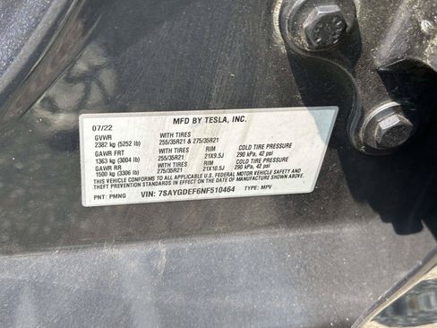 Used 2022 Tesla Model Y Performance AWD/4WD image 17