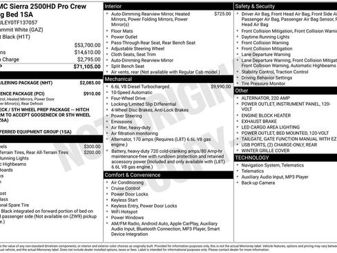 New 2026 GMC Sierra 2500 Pro w/ Max Trailering Package AWD/4WD image 2