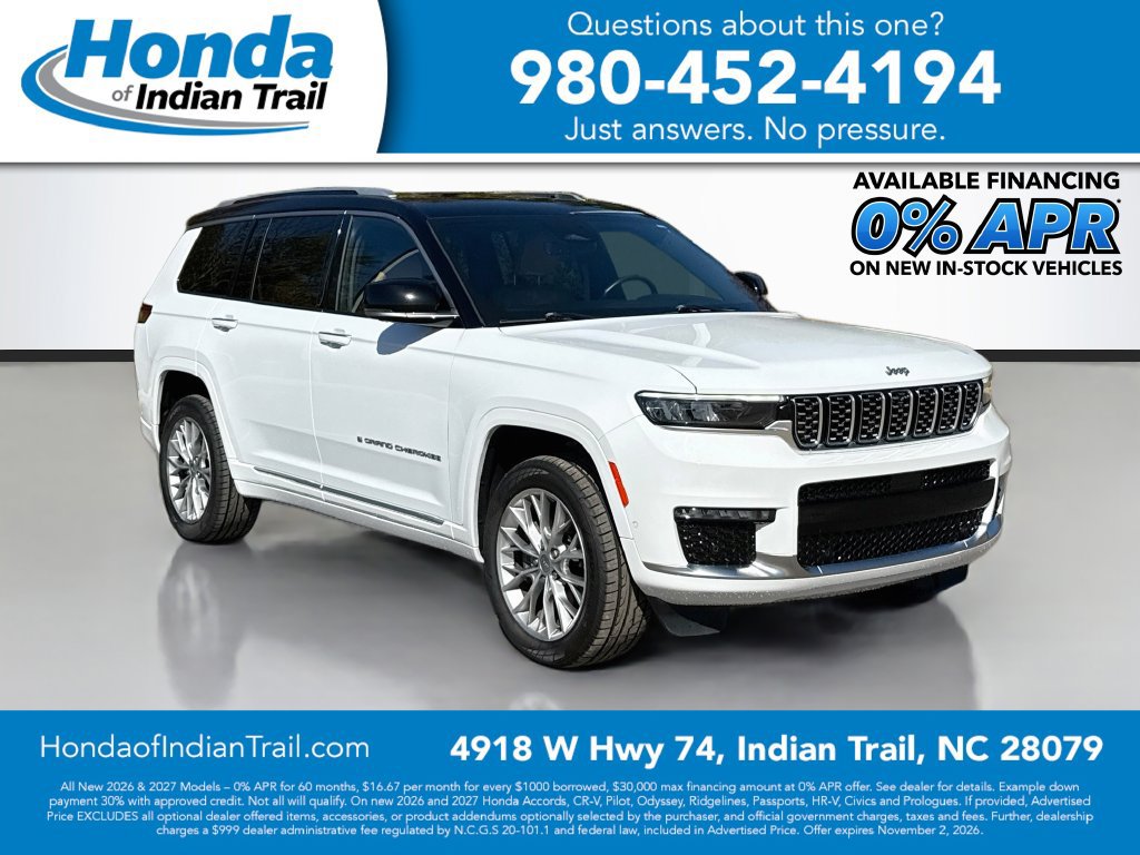Used 2023 Jeep Grand Cherokee L Summit RWD 360° Tour