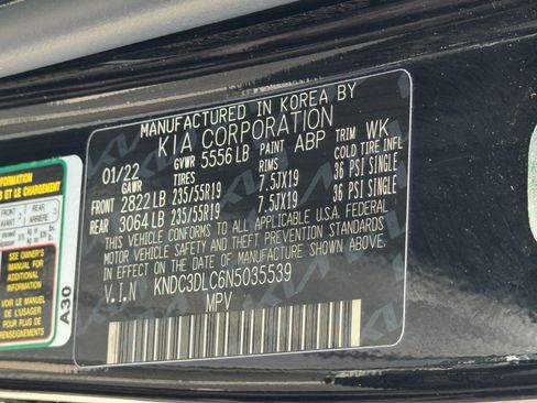 Used 2022 Kia EV6 Wind w/ Wind Technology Package AWD/4WD image 43