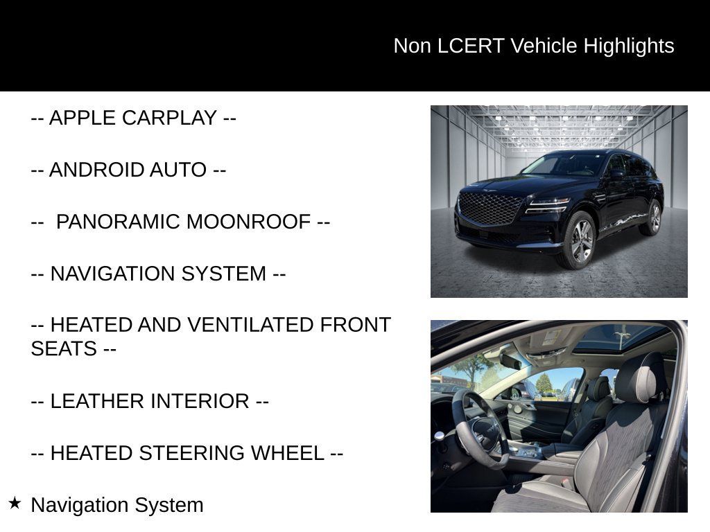 Used 2024 Genesis GV80 3.5T Advanced w/ Advanced Package AWD/4WD image 31