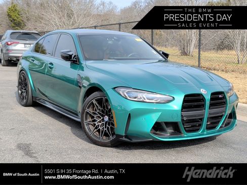 Used 2023 BMW M3 Competition w/ M Carbon Exterior Package image 1