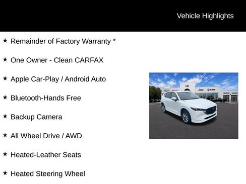 Used 2025 MAZDA CX-5 AWD 2.5 S w/ Select Package image 11