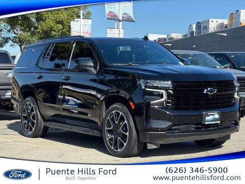 Used 2023 Chevrolet Tahoe RST w/ Luxury Package RWD image 1