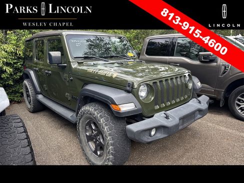 Used 2022 Jeep Wrangler Unlimited Sport image 1