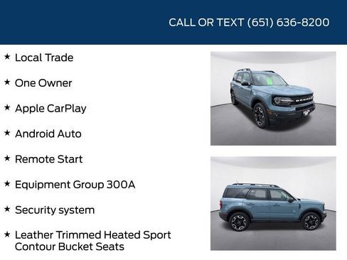 Used 2023 Ford Bronco Sport Outer Banks AWD/4WD image 5