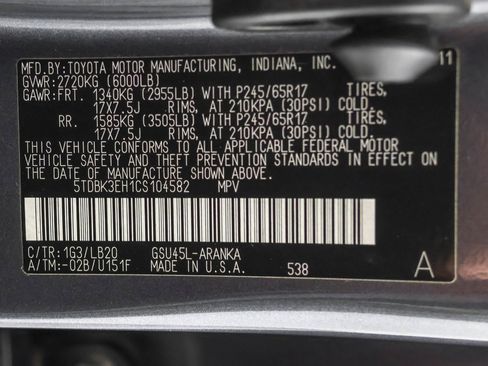 Used 2012 Toyota Highlander SE w/ Tow Pkg image 52