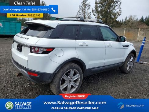 Used 2013 Land Rover Range Rover Evoque Pure Premium image 4