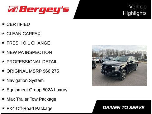 Certified 2020 Ford F150 Lariat w/ Equipment Group 502A Luxury image 5