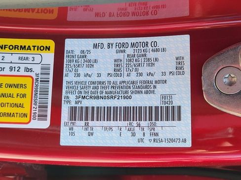 New 2025 Ford Bronco Sport Big Bend w/ Convenience Package image 12