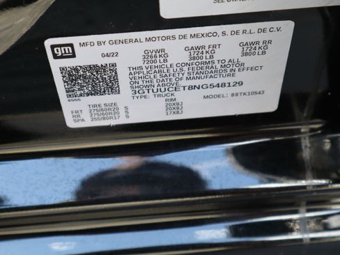 Used 2022 GMC Sierra 1500 Elevation w/ Elevation Premium Package AWD/4WD image 44