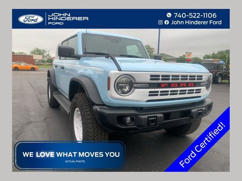 Certified 2025 Ford Bronco Heritage Edition AWD/4WD image 1