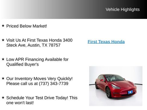 Used 2022 Tesla Model 3 Long Range AWD/4WD image 9
