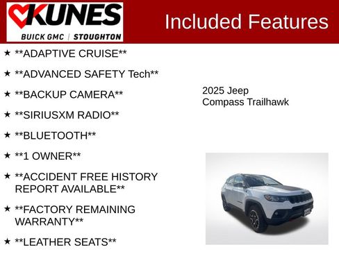 Used 2025 Jeep Compass Trailhawk image 2