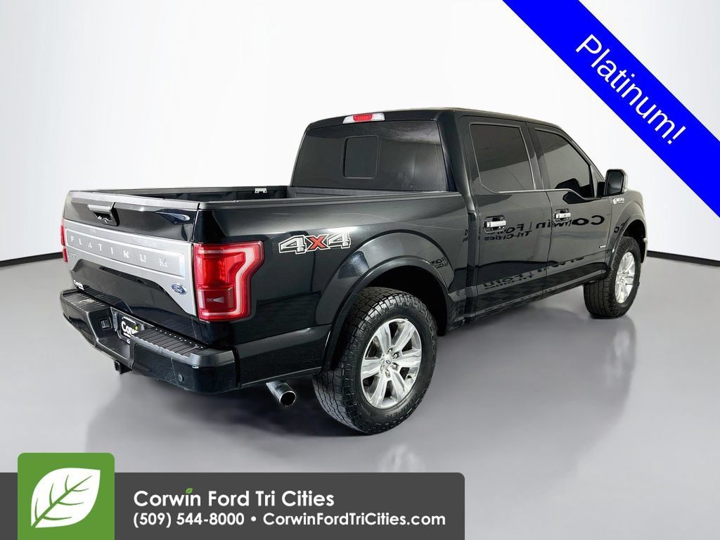 Used 2017 Ford F150 Platinum w/ Technology Package AWD/4WD image 14