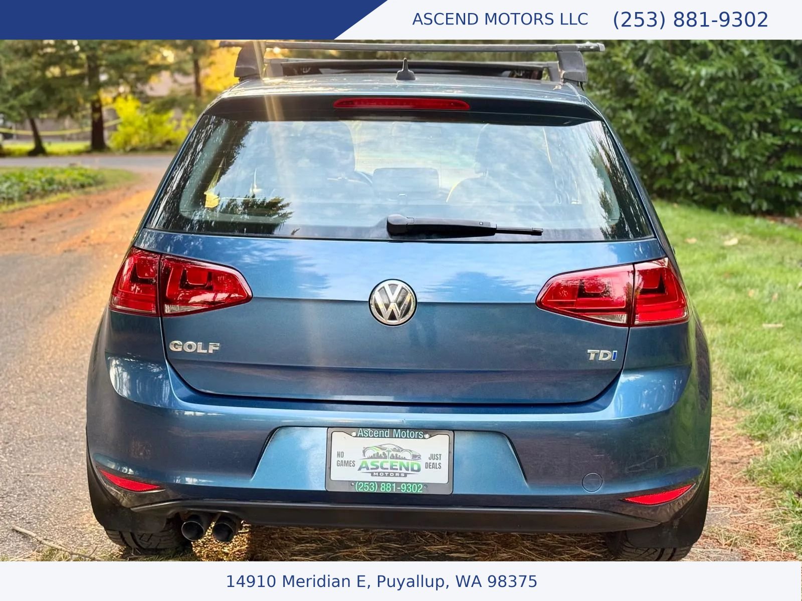 Used 2015 Volkswagen Golf TDI SE w/ Lighting Package FWD image 4