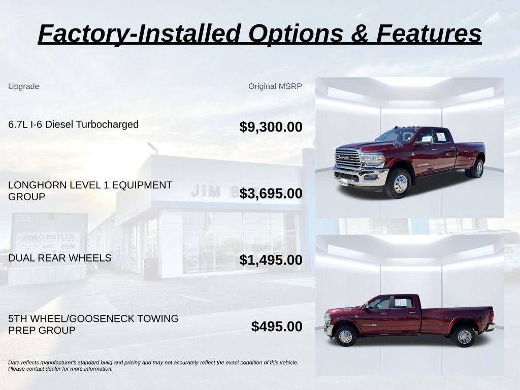 Used 2020 RAM 3500 Limited AWD/4WD image 3