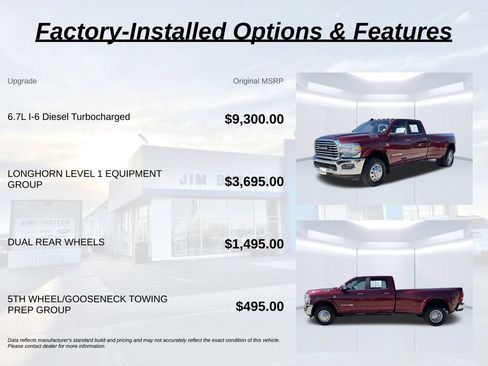 Used 2020 RAM 3500 Limited AWD/4WD image 3