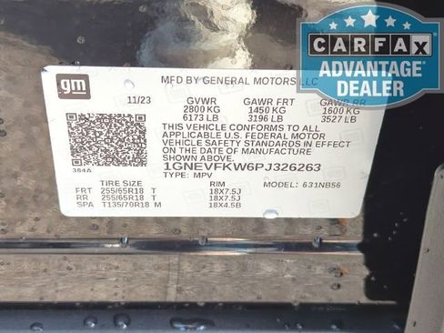 Used 2023 Chevrolet Traverse LS w/ LPO, Floor Liner Package image 31